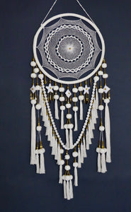 White Dream Catcher - Large